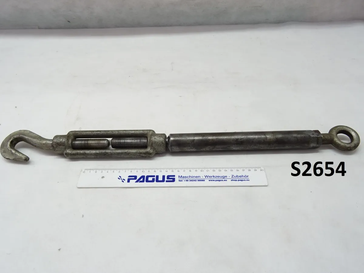Spannschlo� M20 mit Ringöse und Haken 640 - 850