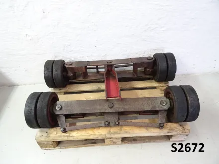 Achsen fÃ¼r Schwerlastwagen, Spurweite 1050 mm, 2 – RESALE