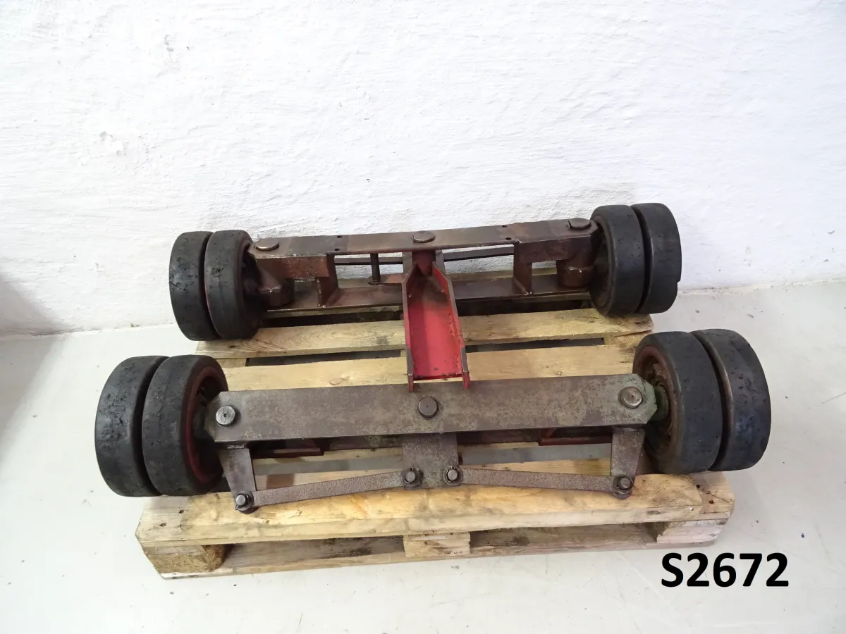 Achsen für Schwerlastwagen, Spurweite 1050 mm, 2
