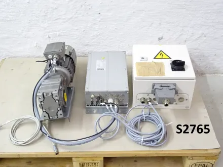 Rolltorantrieb mit Steuerung 1,1 kW 40 U/min – RESALE