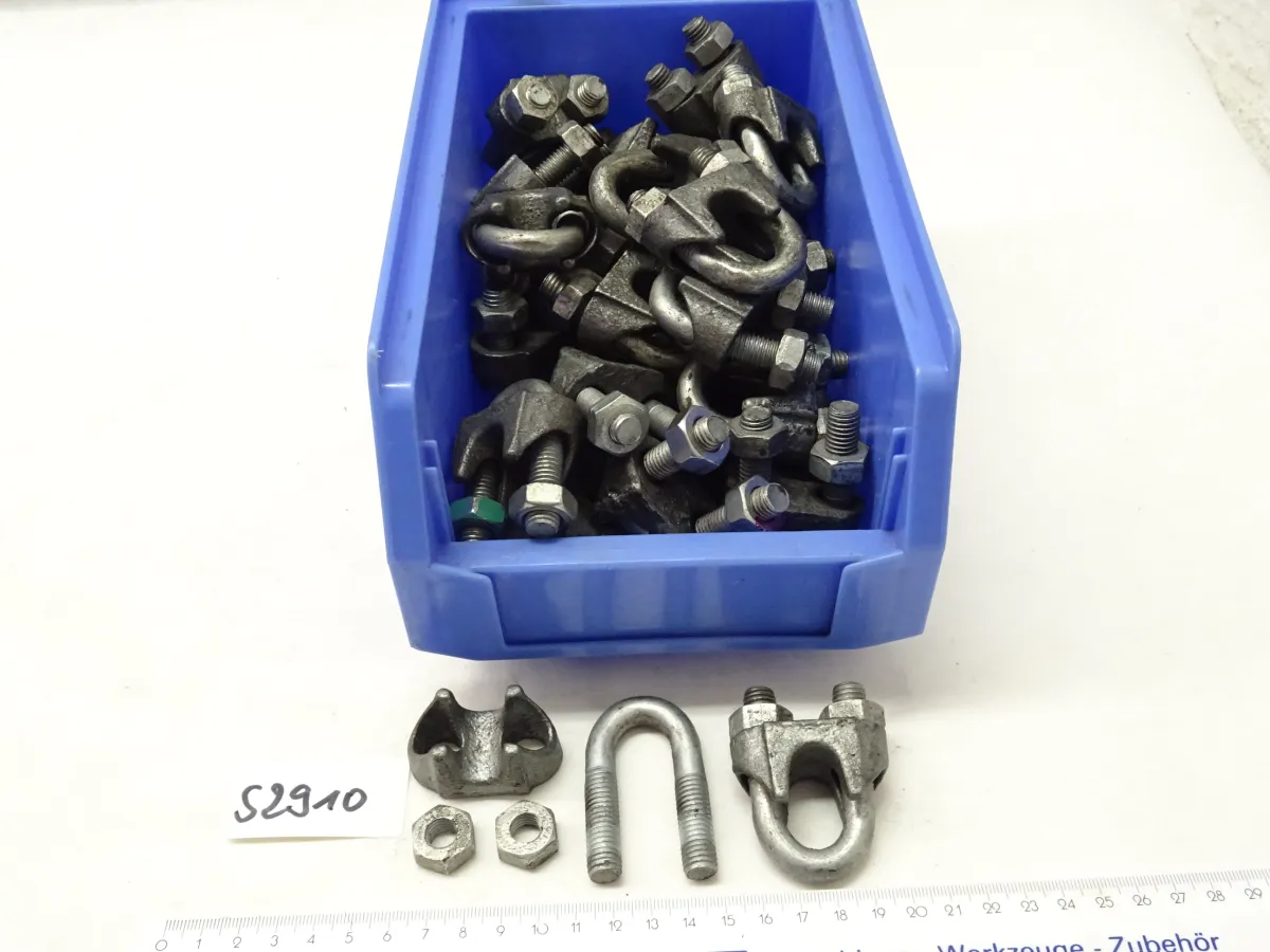 Drahtseilklemme � 13 mm, 40 Stück