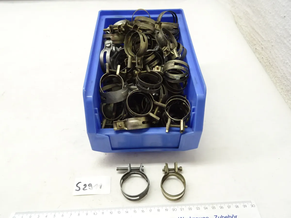 Spannbackenschellen Bandbreite 15 mm, 103 Stück