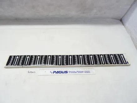 Rohrleitungsmarkierung Stickstoff, ca. 165 Etikett – RESALE