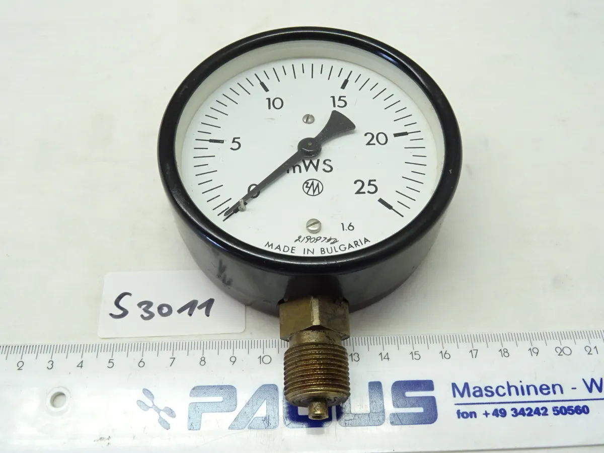 Manometer 0 - 2,5 bar ( 0 - 25 mWs )