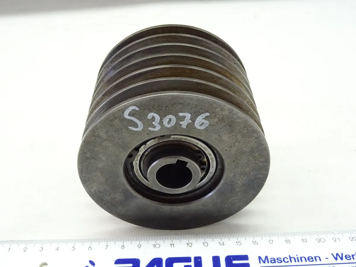 Spannrolle Ã? 106 mm, 6 Rillen