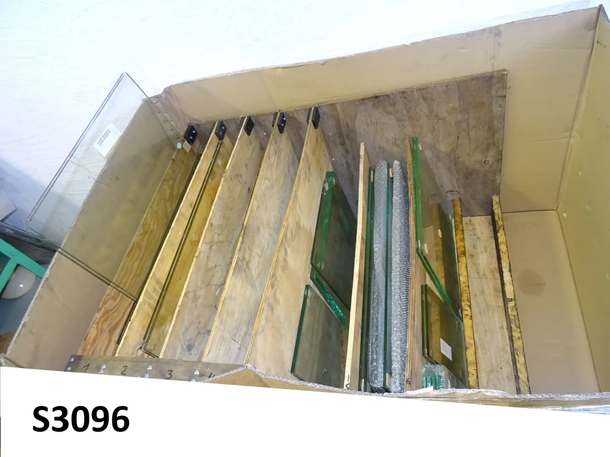 Sortiment Sicherheitsglas Stärke 6, 8, 10 mm, 32