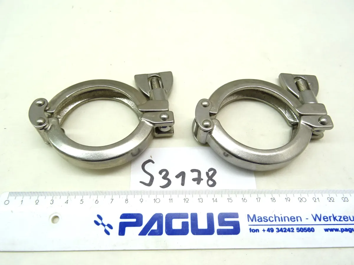 ISO-KF-Spannring DN 50 ISO-KF, 2 Stück