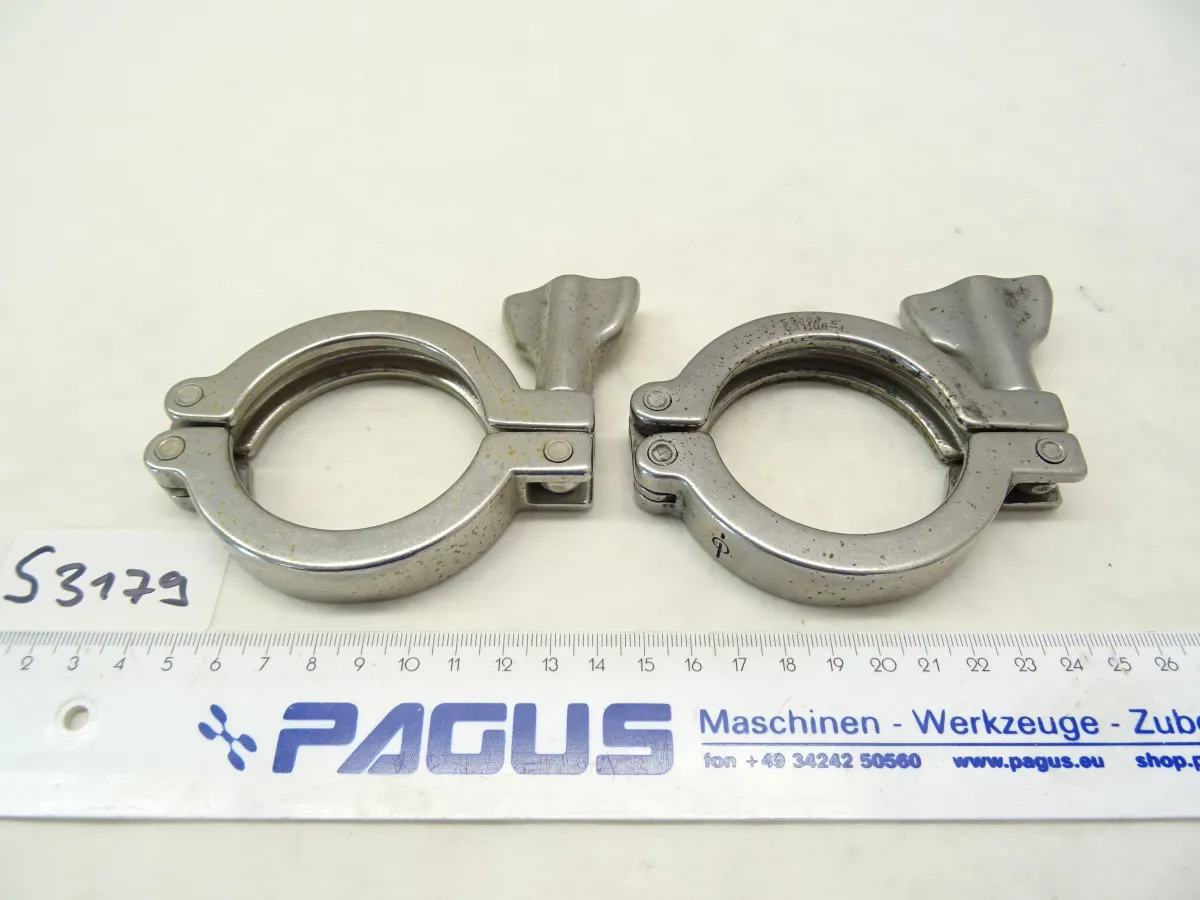ISO-KF-Spannring DN 50 ISO-KF, 2 StÃ¼ck