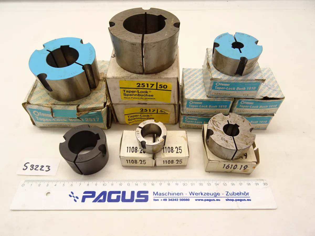 Taperlock-Buchsen 1610 / 2517 / 1108, 12 Stück