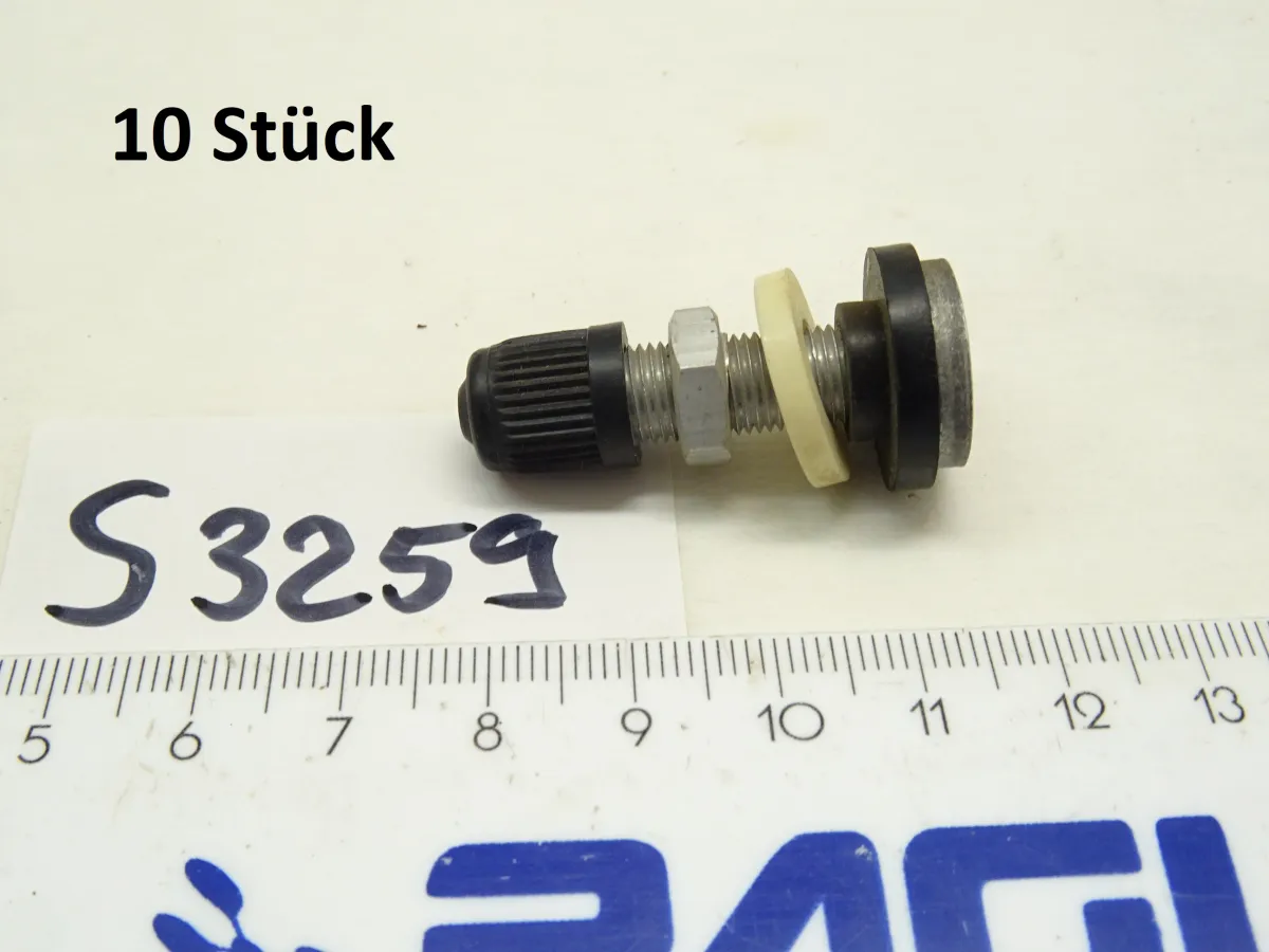 Reifenventil Ã? 8 mm x 33 mm, 10 StÃ¼ck