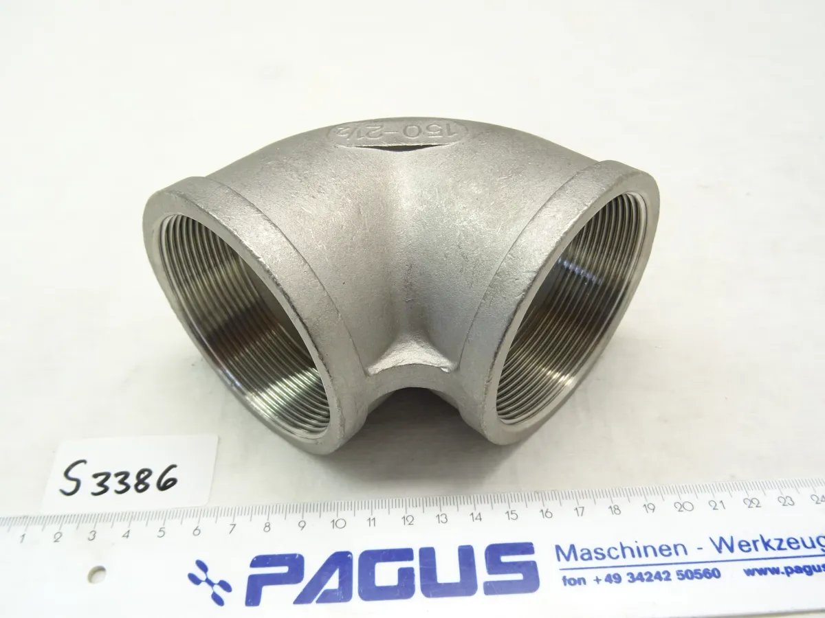 Winkelfitting 90Â° 2Â½ Zoll