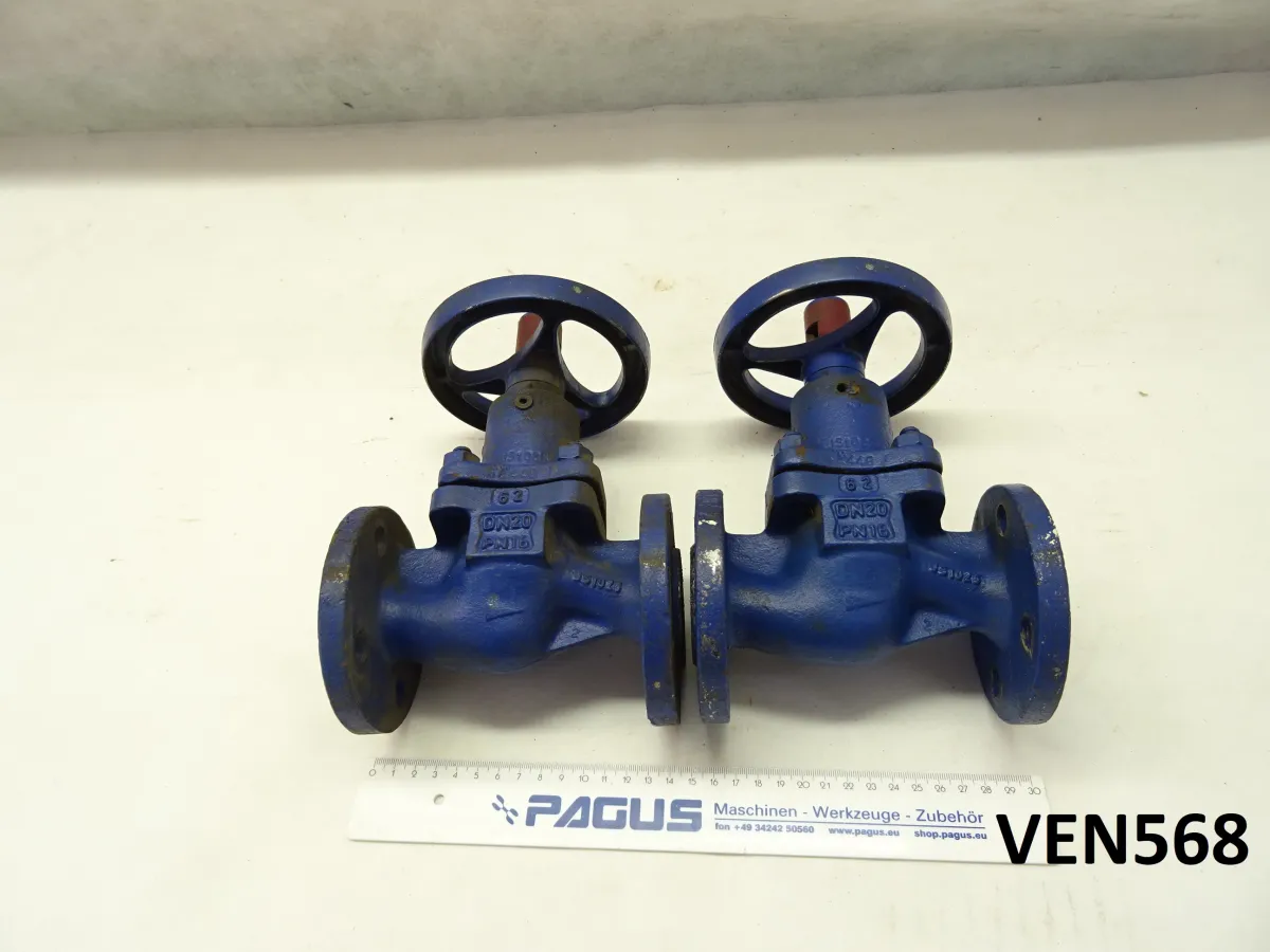 Absperrventil PN16 DN20, 2 StÃ¼ck