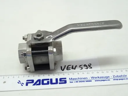 Edelstahl-Kugelhahn DN25, PN40 – RESALE
