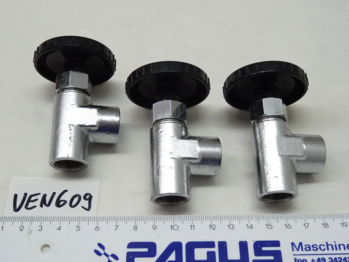 Eckventil 3/8" ( Zoll ), 3 Stück
