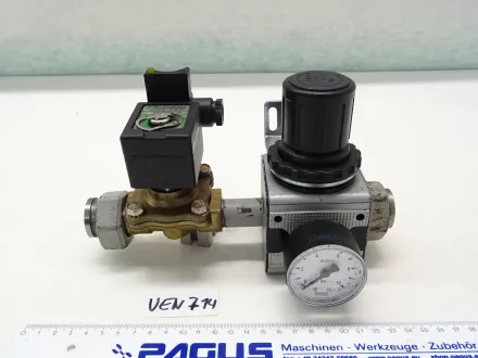 Magnetventil mit Druckregler 0,1 - 3,0 bar – RESALE