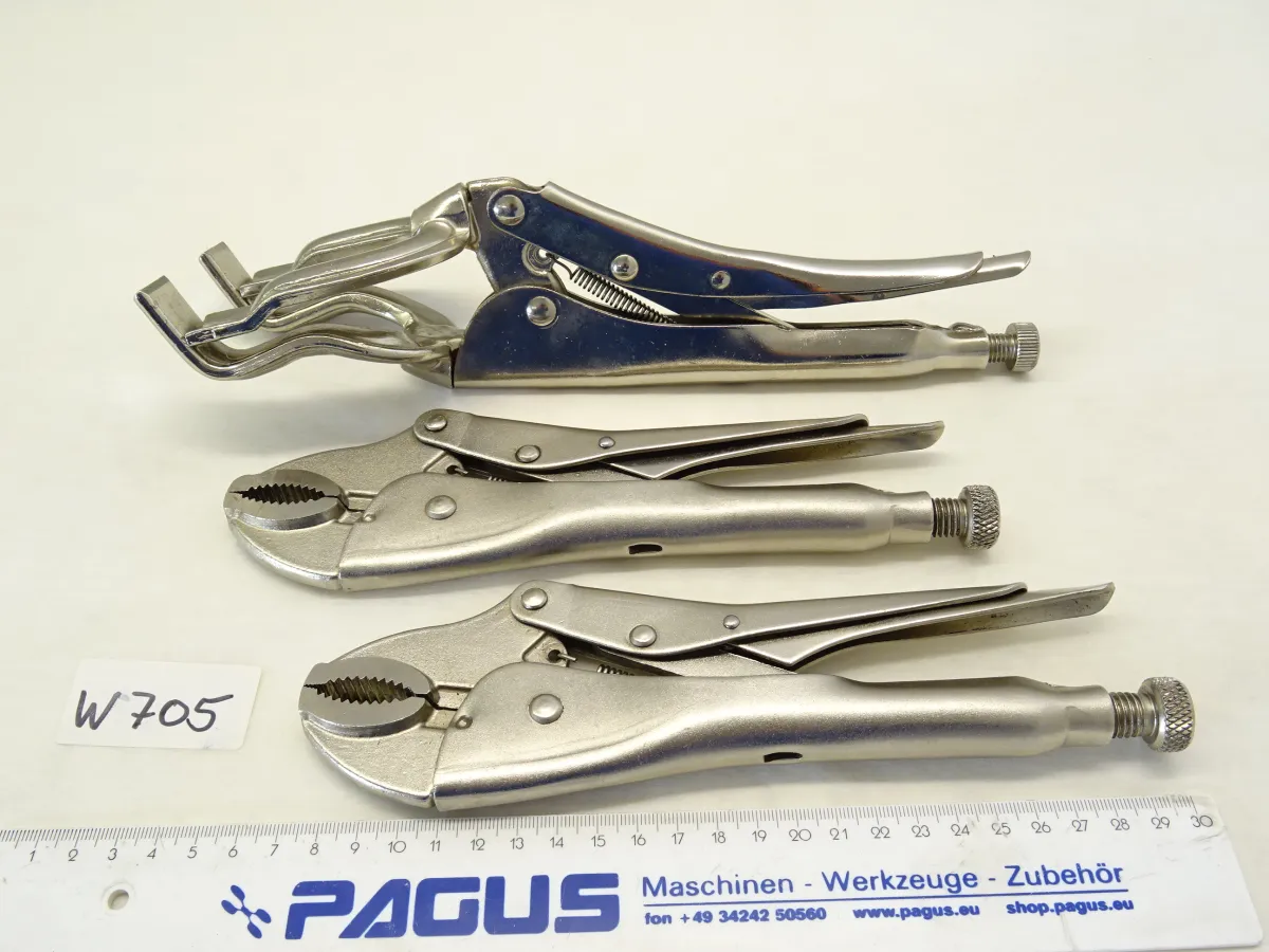 Gripzange 708005 225 / 70950 280, 3 Stück