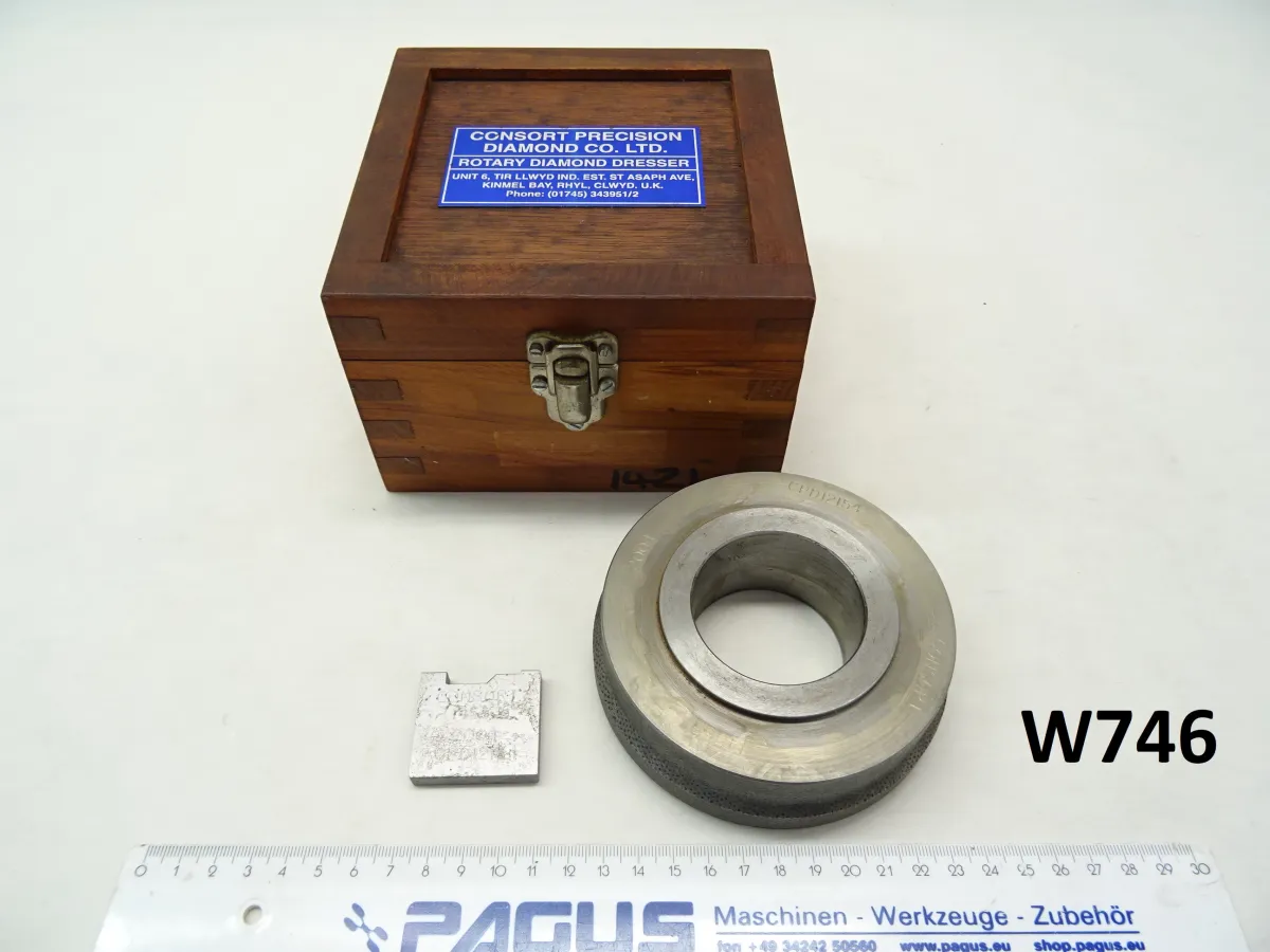 Diamant Profil Abrichtrolle CPD 12154