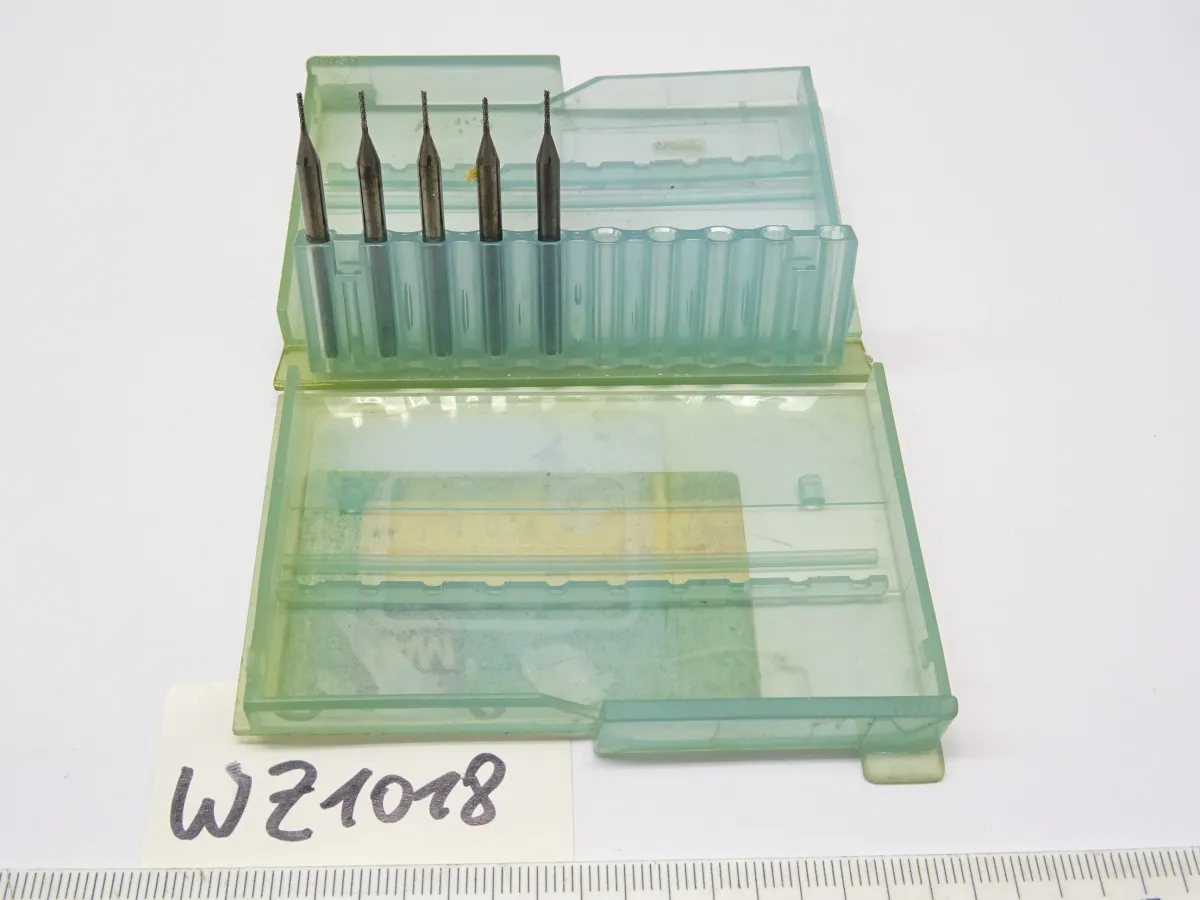 Mikrobohrer Typ 441 � 0,80 x 5,0 mm, 5 Stück
