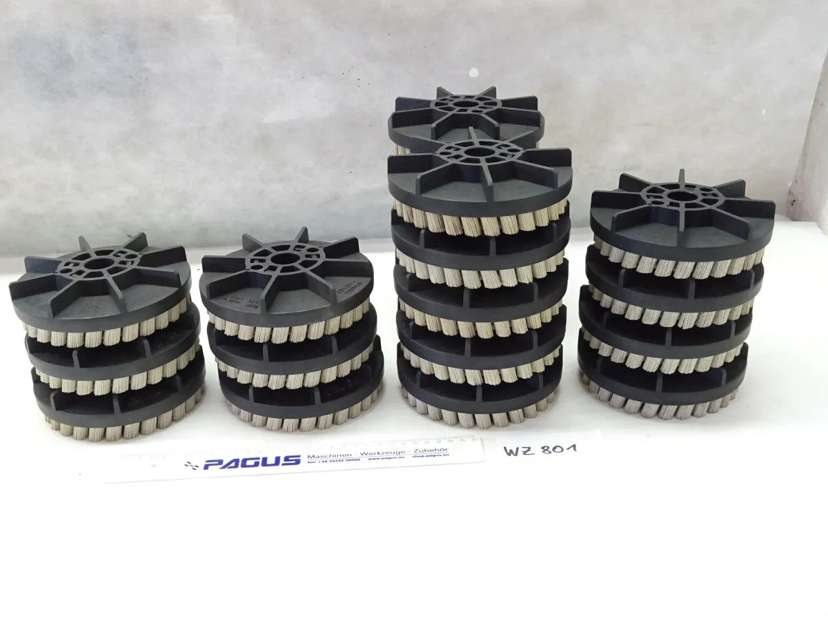 Tellerbürsten � 152 mm, Korn 120, 80, 20 Stück