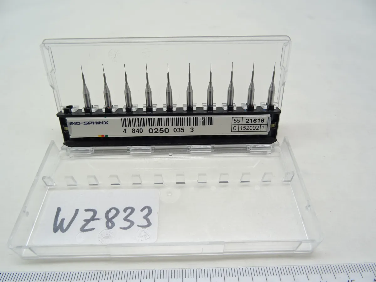 Mikrobohrer 4 840 0250 035 3, 10 StÃ¼ck