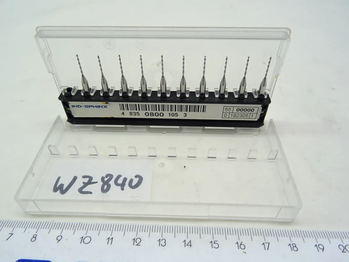 Mikrobohrer 4 835 0800 105 3, 10 Stück