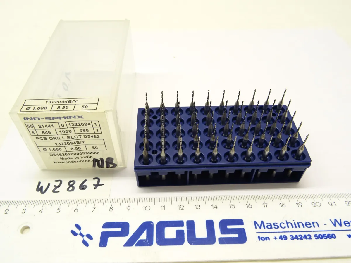 Mikrobohrer D5463010000850000, 50 StÃ¼ck