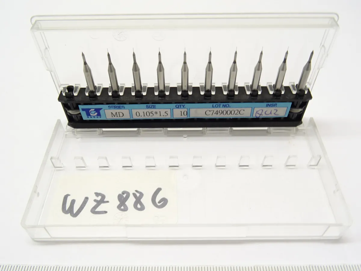Mikrobohrer Serie MD 0.105*1.5, 10 StÃ¼ck