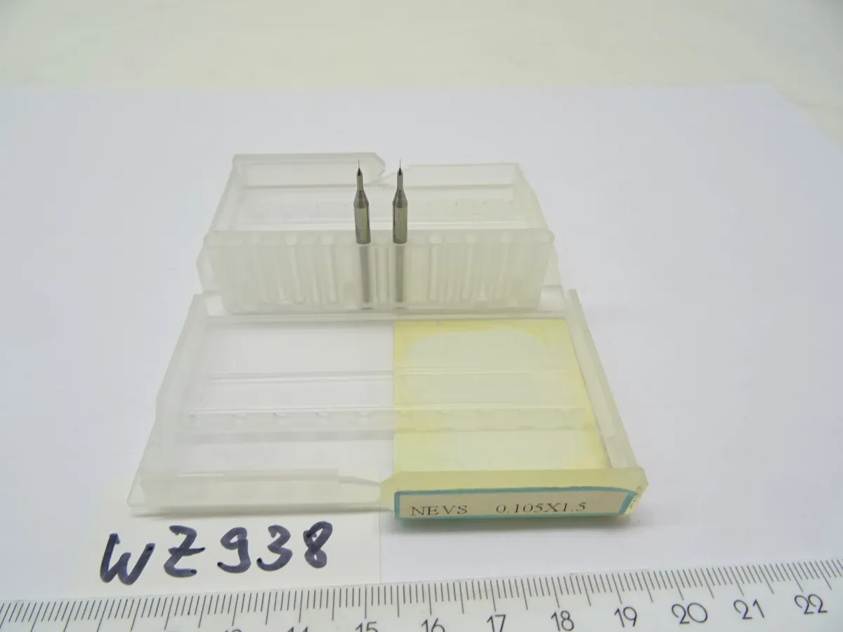 Mikrobohrer Typ NEVS 0.105 X 1.5, 2 StÃ¼ck