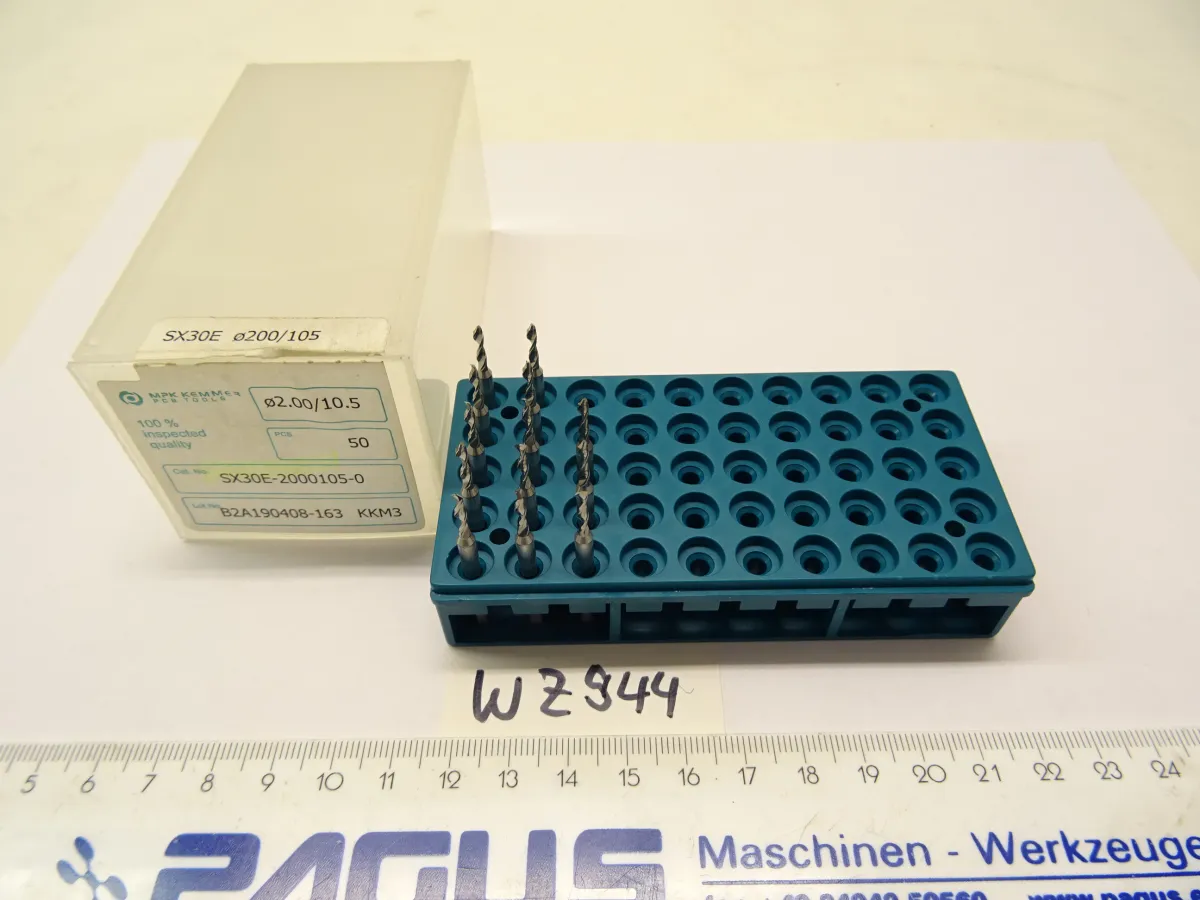 Mikrobohrer Typ SX30E � 2,0 x 10,5 mm, 13 Stück
