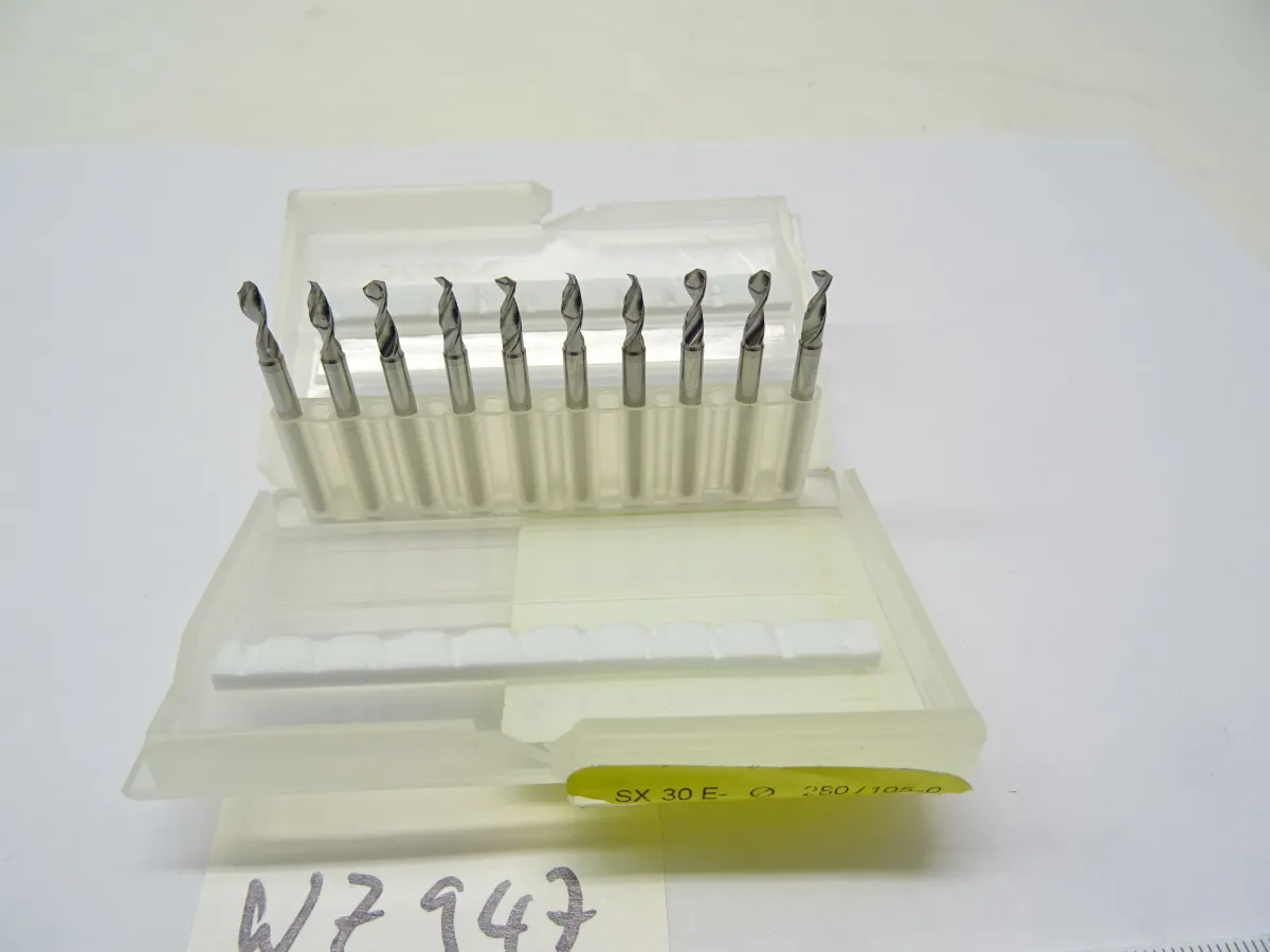 Mikrobohrer Typ SX30E Ã? 2,8 x 10,5 mm, 10 StÃ¼ck