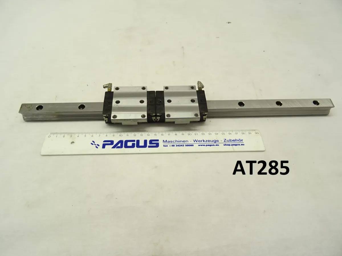 Linearführungswagen 2x R165181420 mit Schiene 476
