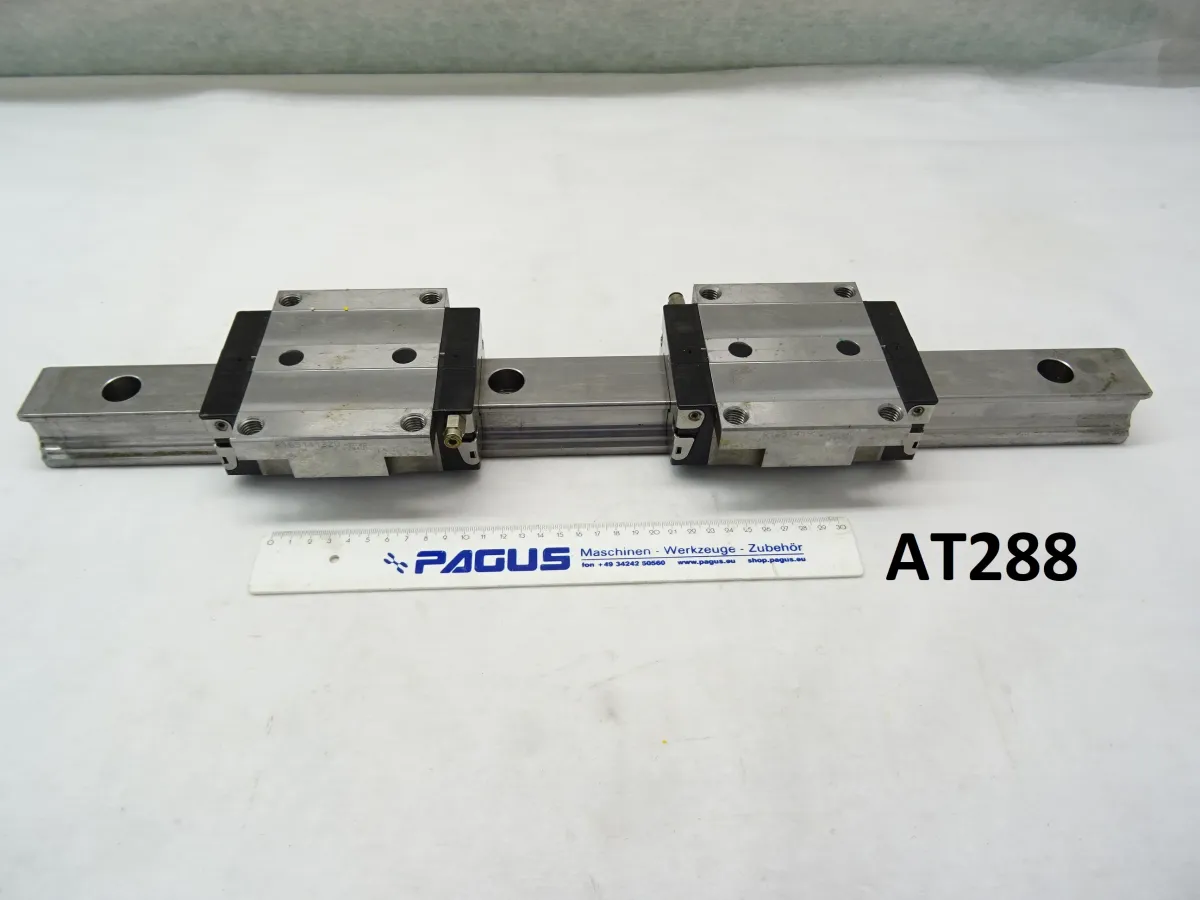 Linearführungswagen 2x R165141320 mit Schiene 626