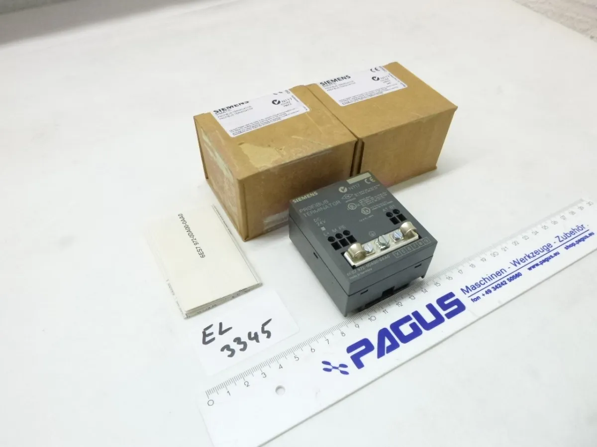 Siemens Elektronikmodul 6ES7 972-0DA00-0AA0, 2 Stück