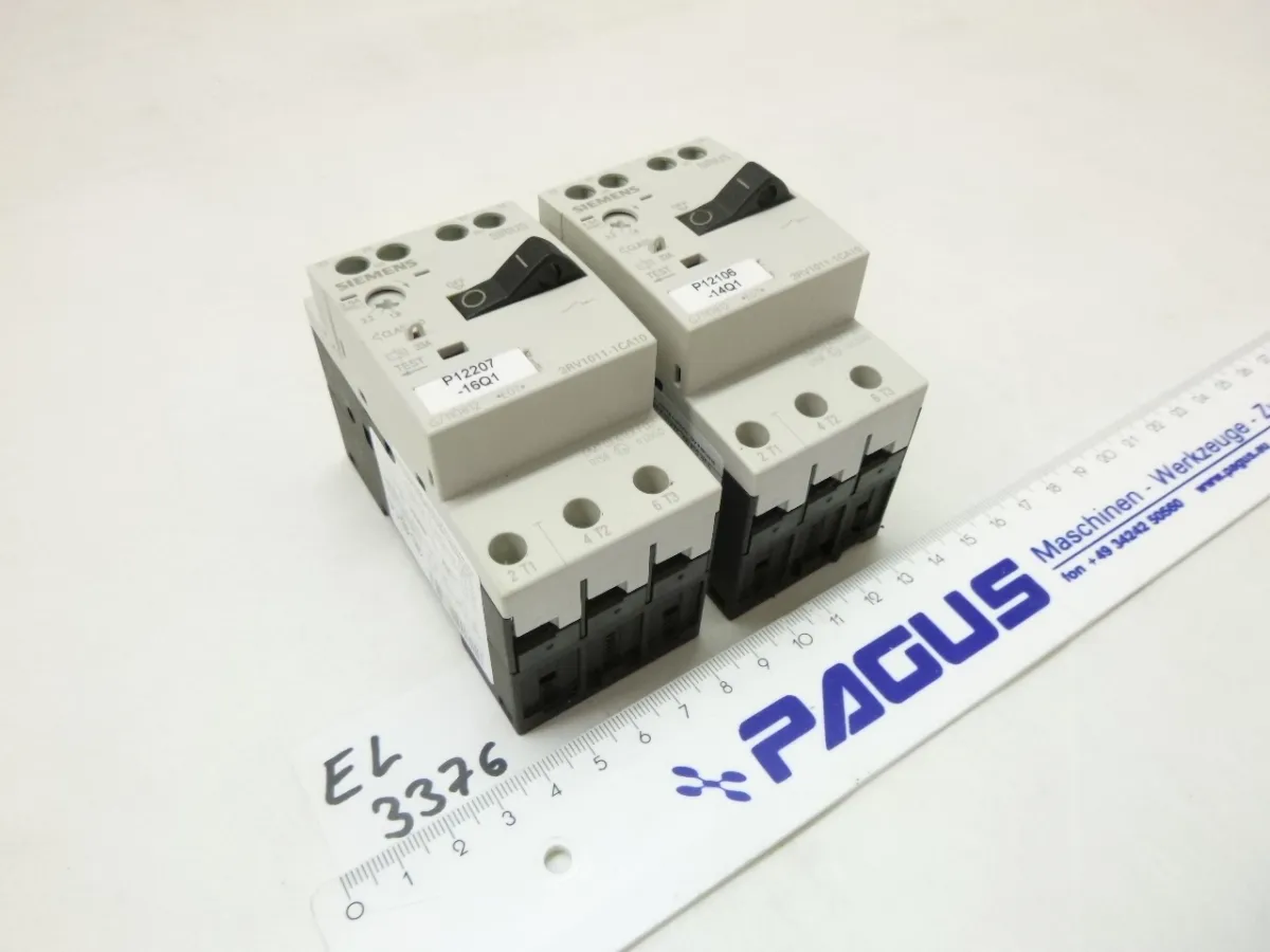 Siemens Motorschutzschalter 3RV1011-1CA10, 1,8 - 2,6 A, 2