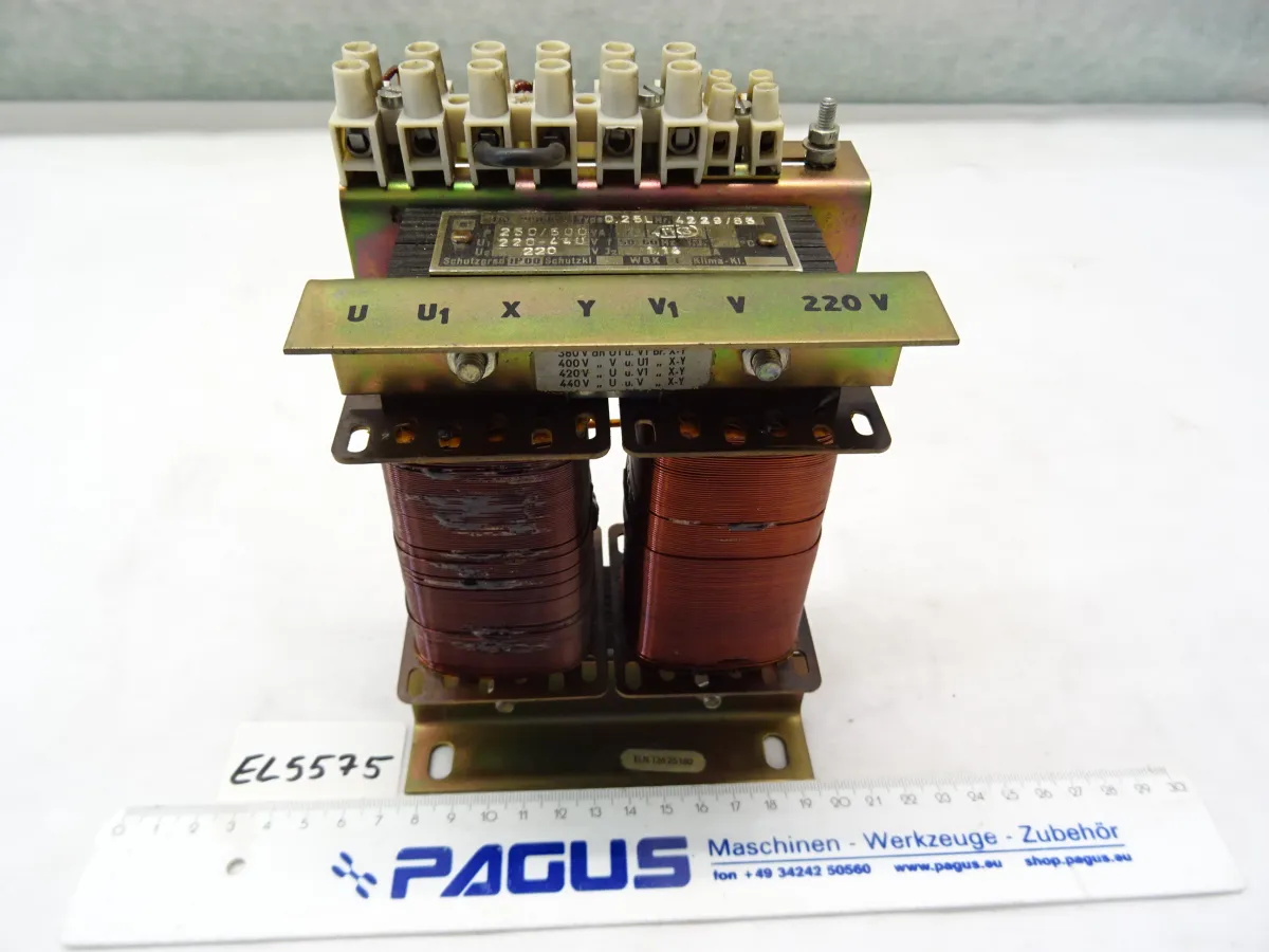Transformator Type 0,25L, 220 V, 1,14 A