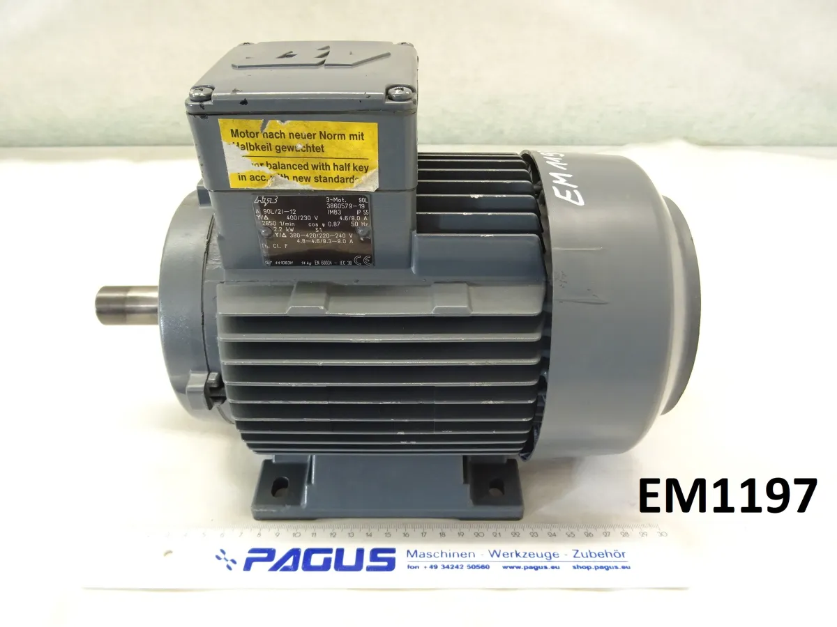 Elektromotor 2,2 kW, 2850 U/min