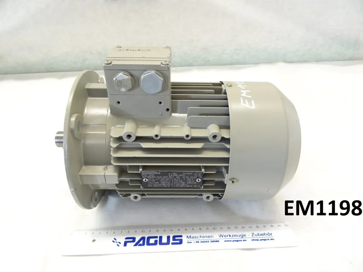 Siemens Elektromotor 2,2 kW, 2880 U/min
