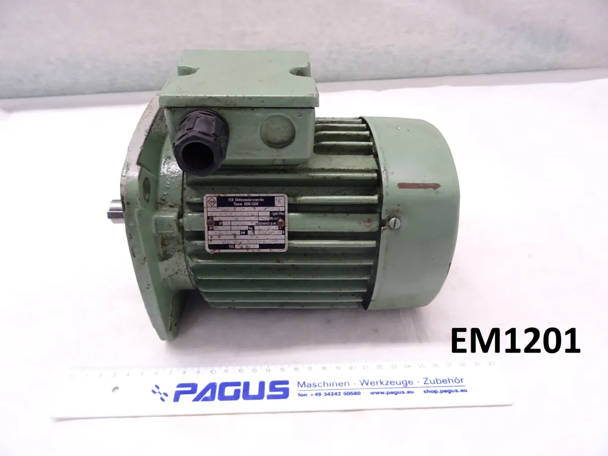 Elektromotor 1,1 kW, 2800 U/min