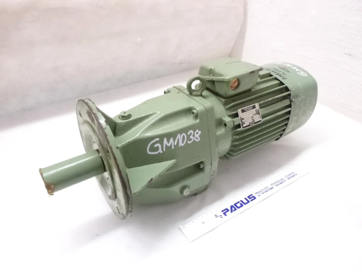 VEM Getriebemotor mit Bremse 1,5 kW, 100 U/min