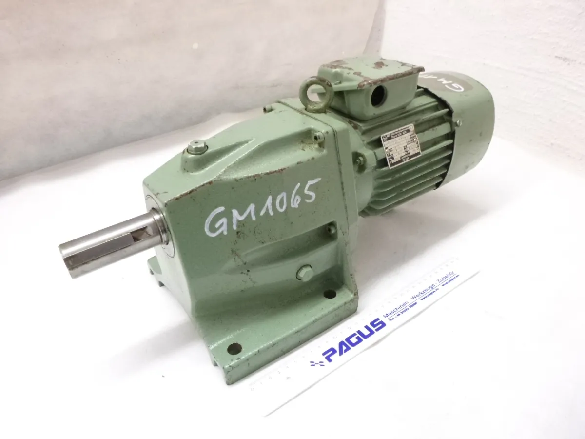 VEM Getriebemotor mit Bremse 0,37 kW, 25 U/min