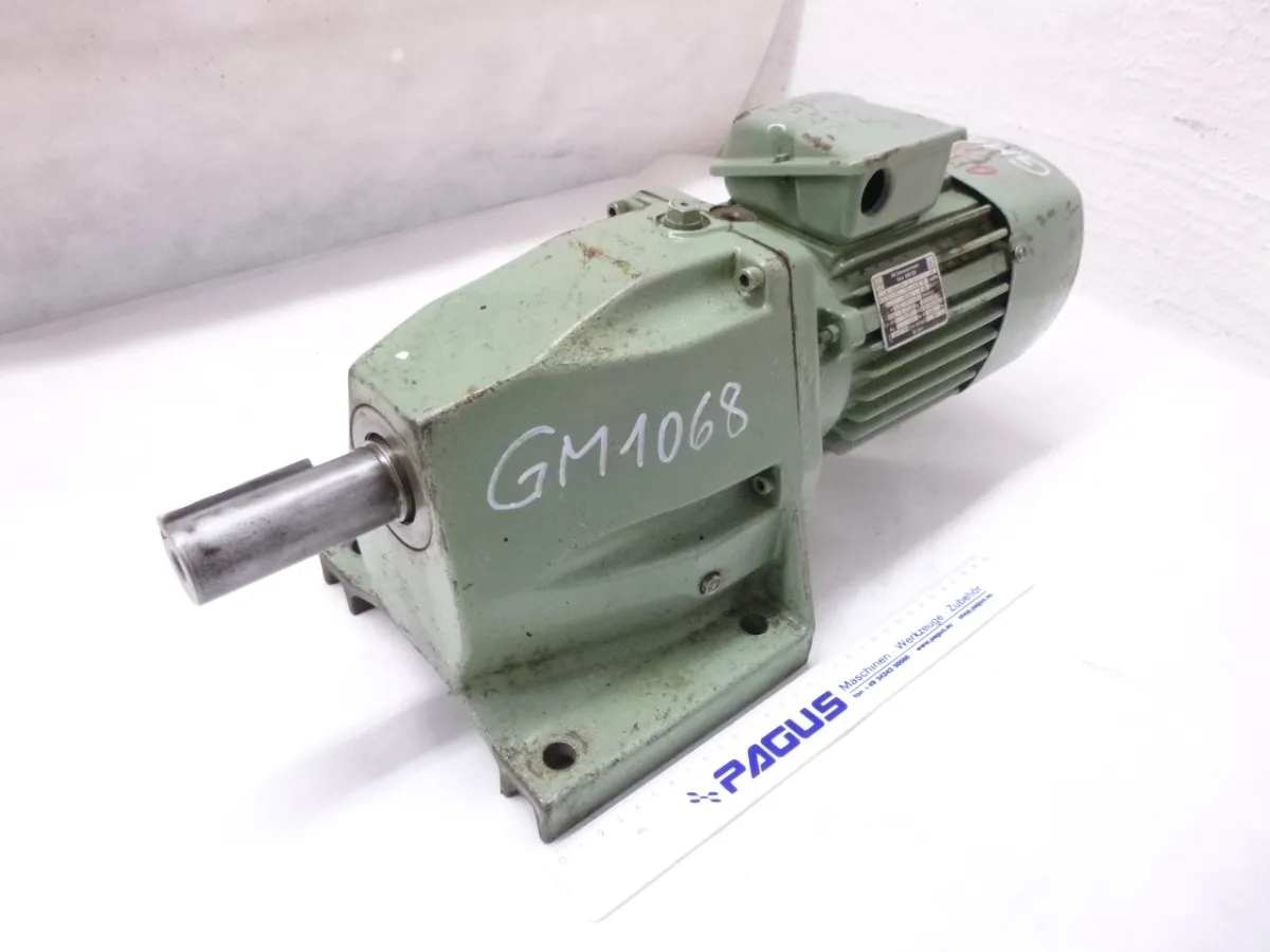 VEM Getriebemotor mit Bremse 0,37 kW, 25 U/min