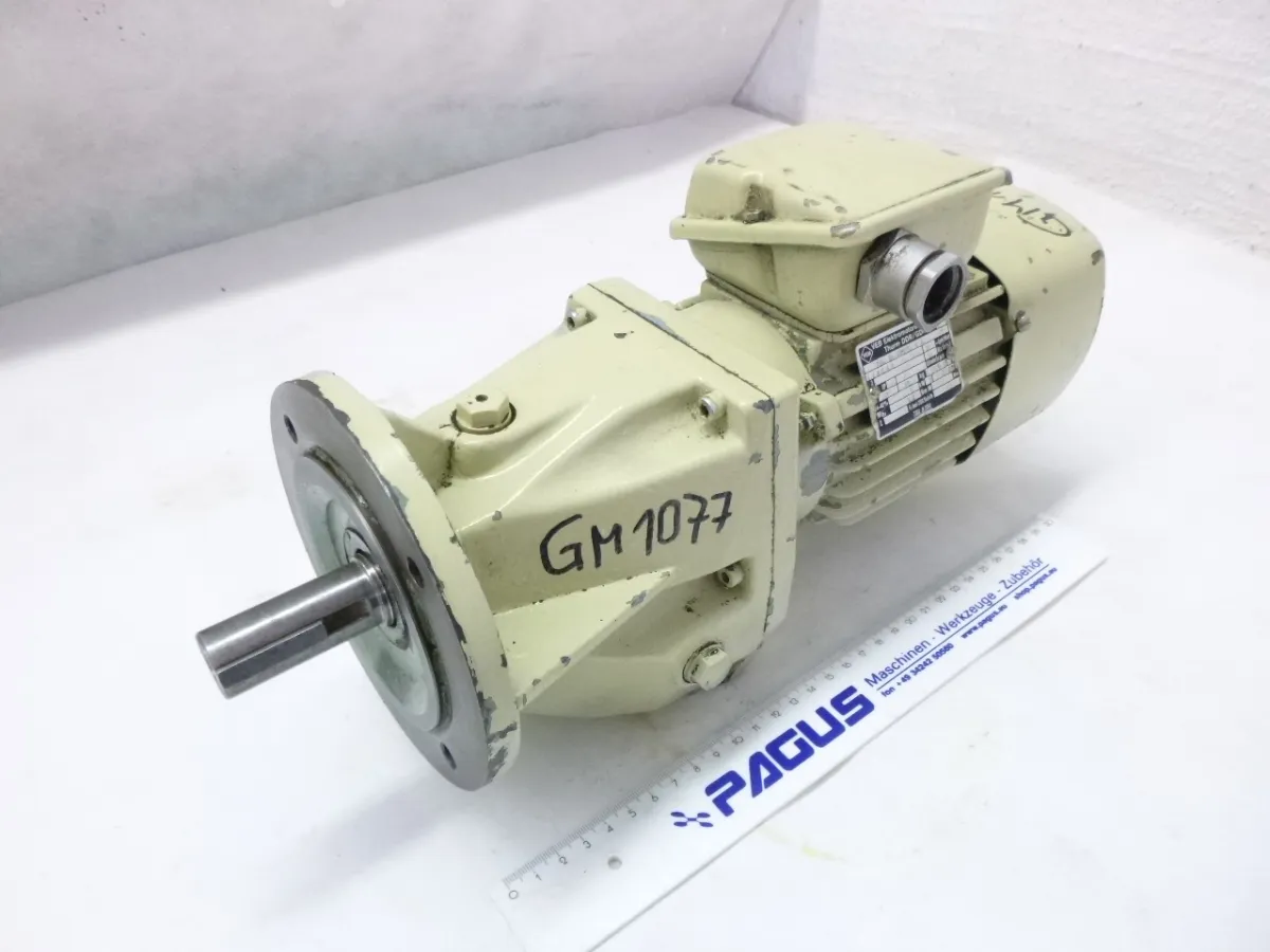 VEM Getriebemotor mit Bremse 0,12 kW, 63 U/min
