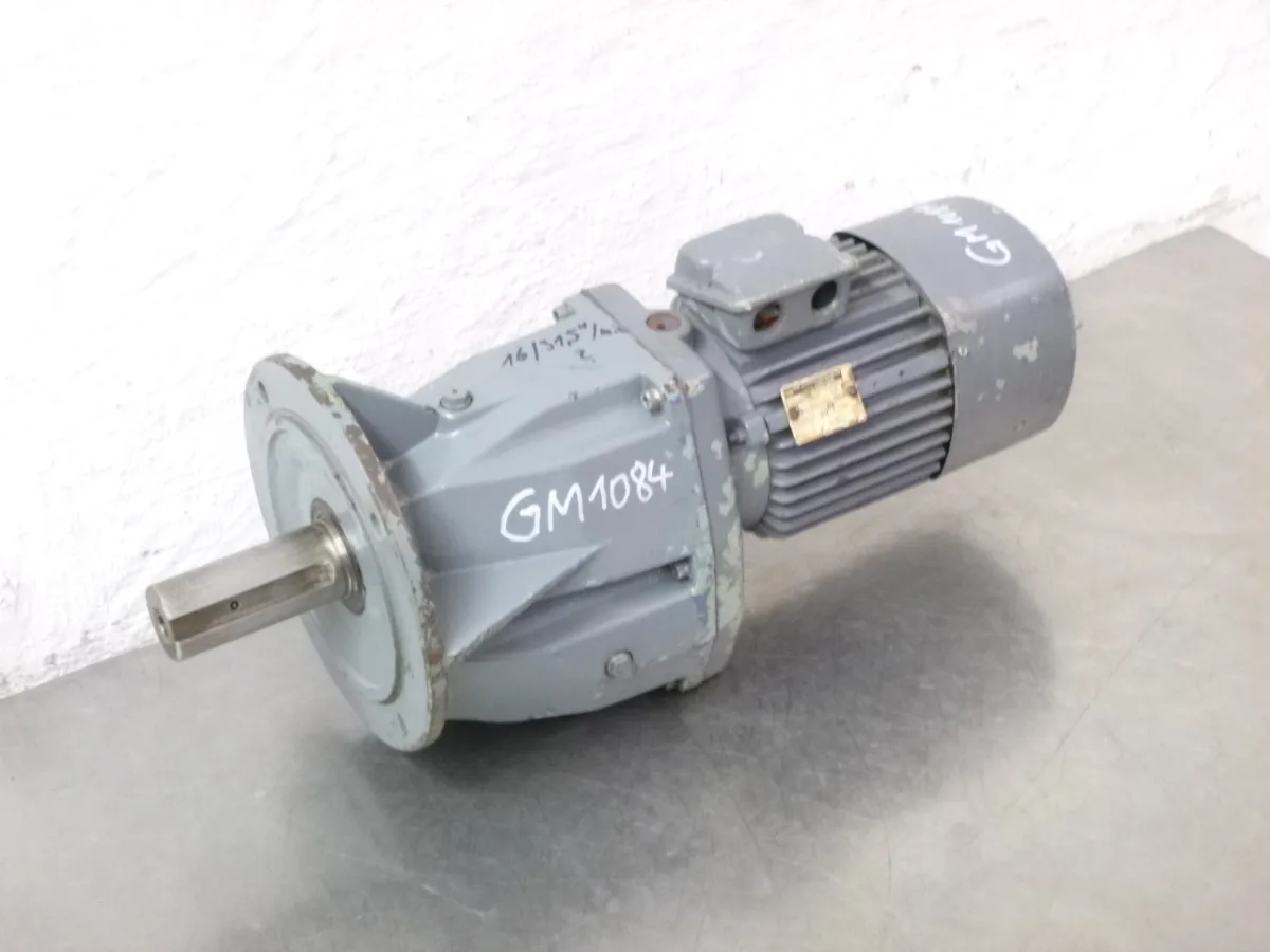 VEM Getriebemotor mit Bremse 0,3/0,5 kW, ca. 16/31,5 U