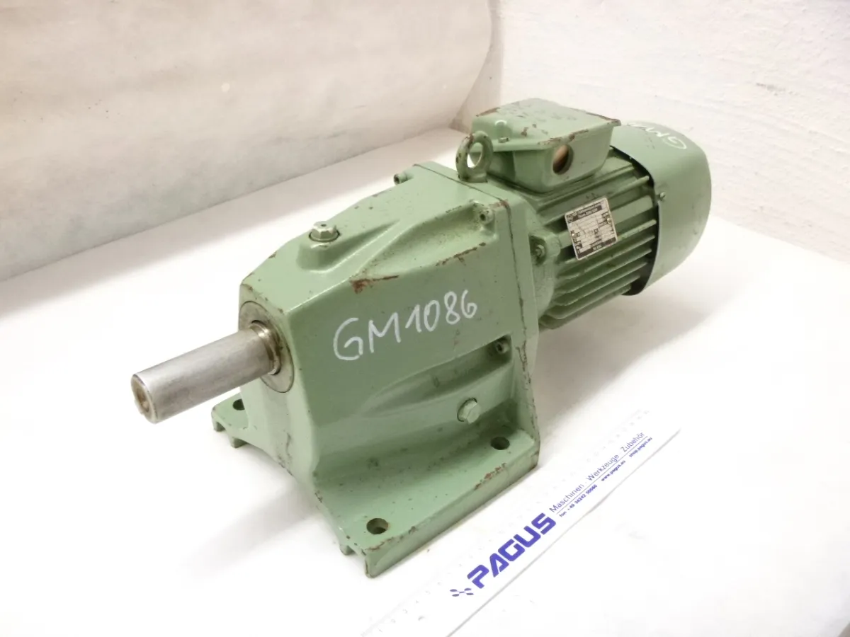 VEM Getriebemotor mit Bremse 0,37 kW, 20 U/min