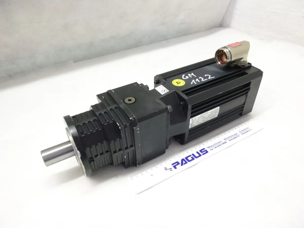 Servomotor mit Getriebe und Bremse 2,3 kW, 615 U/m