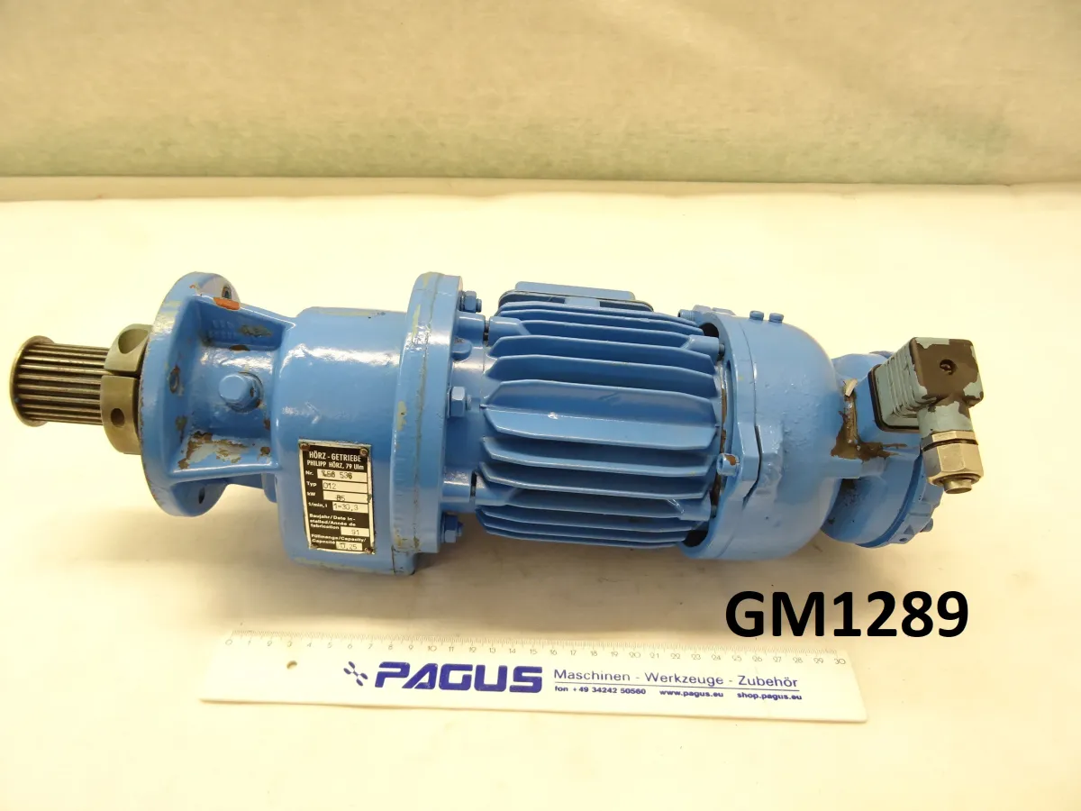 Elektromotor mit Getriebe 0,1 kW, 1 - 30 U/min