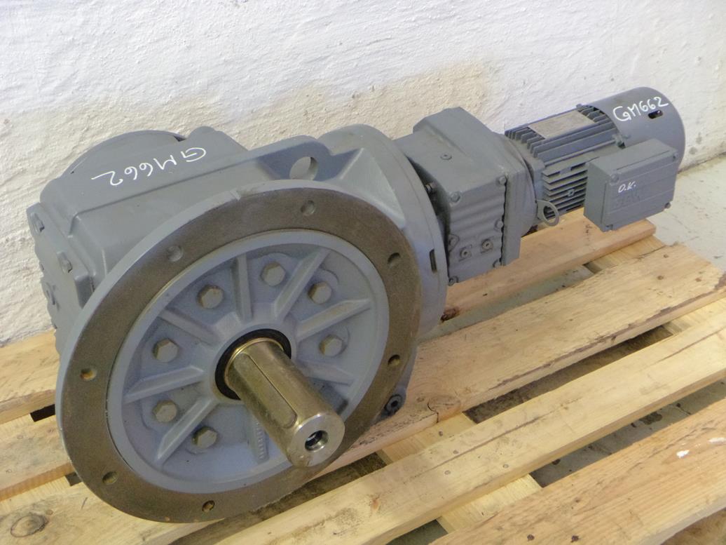 SEW Eurodrive Getriebemotor mit Bremse 0,37 kW 2,1 U/min