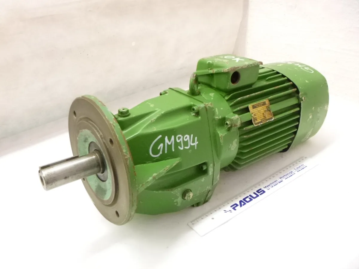 VEM Getriebemotor mit Bremse 2,2 kW, 160 U/min