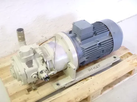 Rexroth Flügelzellenpumpe mit Motor 1PV2V7-10 – RESALE