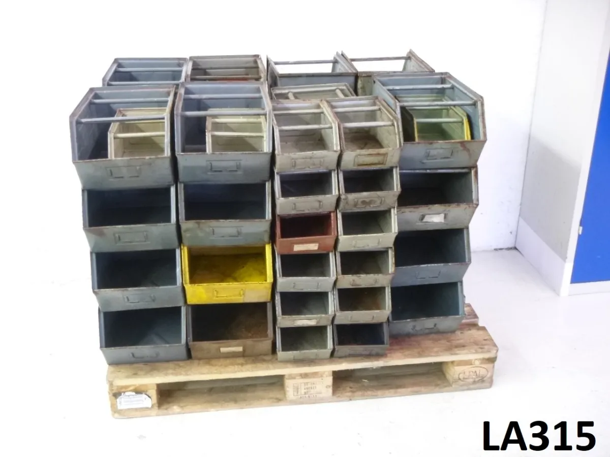 Lagersichtbehältersortiment TGL 9390, 51 Stück